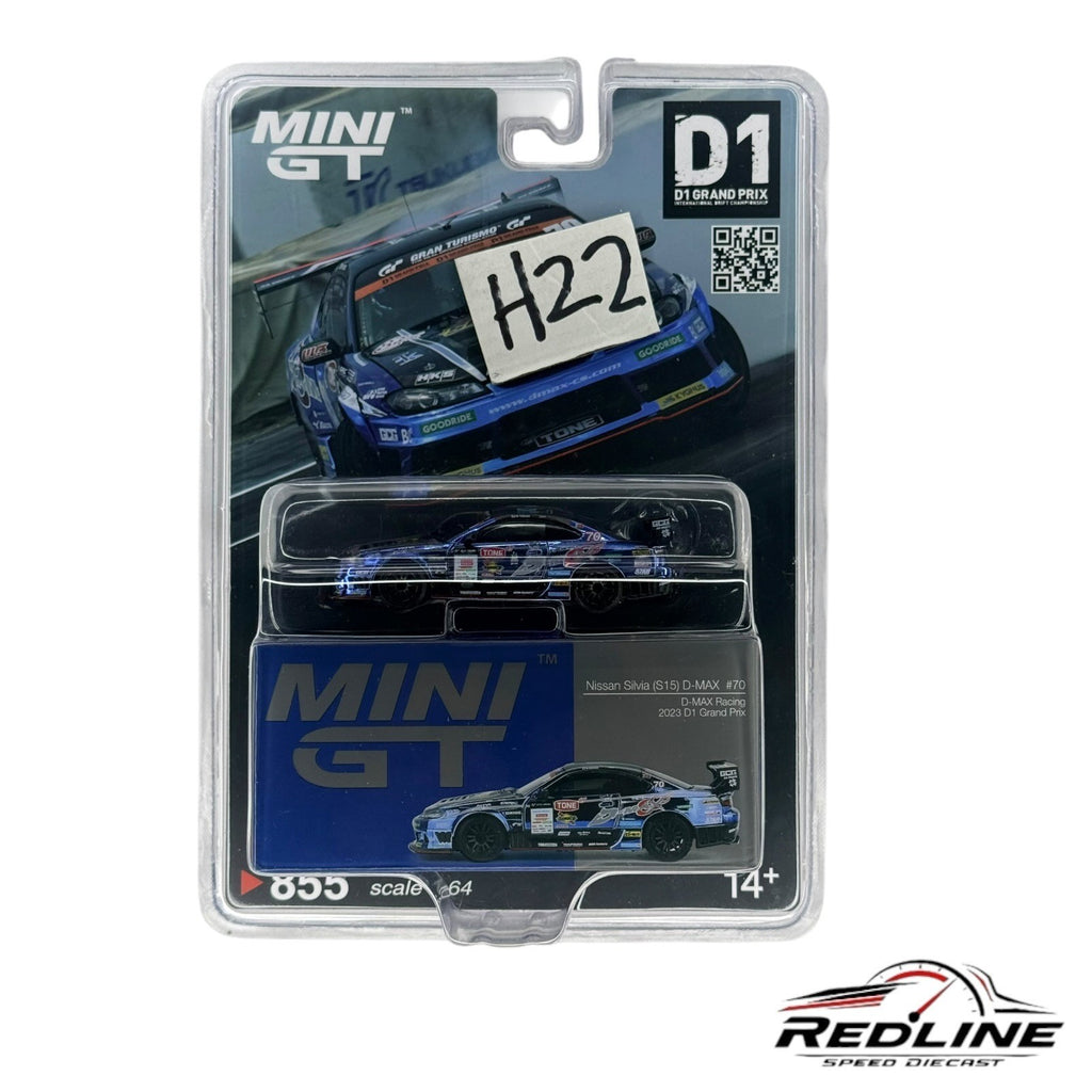 🎌MINI GT Nissan Silvia S15 D-Max Racing #70 2023 D1 Grand Prix H22🎌