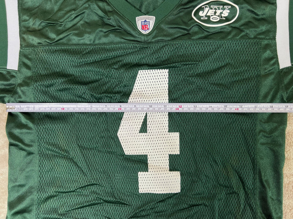 🏈🏈Reebok NFL On Field New York Jets Brett Farve #4 Jersey Youth LG 14-16🏈🏈
