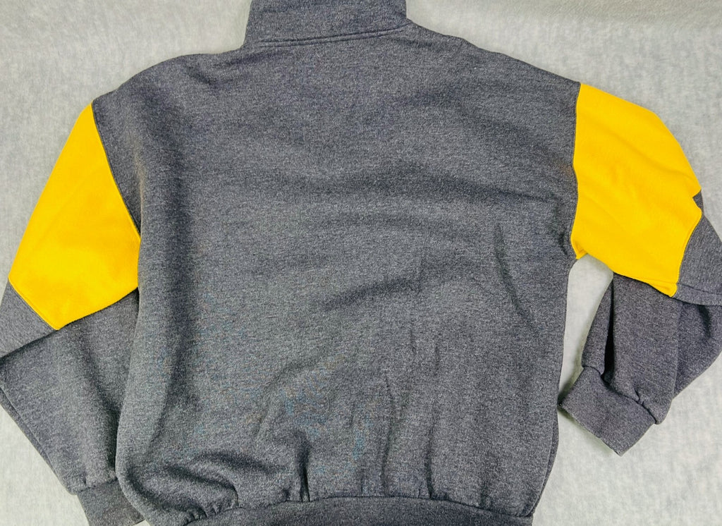 ❄️❄️WHISTLER BLACKCOMB  1/4 zip pullover Mens L Gray Fleece ❄️❄️❄️