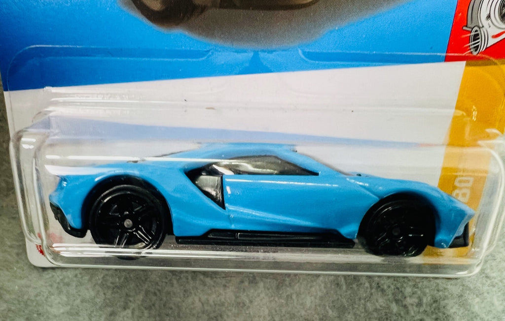 🏁🏁🏁🏁Hot Wheels ‘17 Ford GT Blue HW Turbo H24🏁🏁🏁🏁