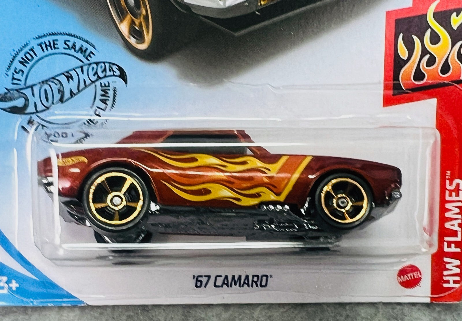 🔥🔥🔥Hot Wheels 1967 Chevy Camaro HW Flame H27🔥🔥🔥