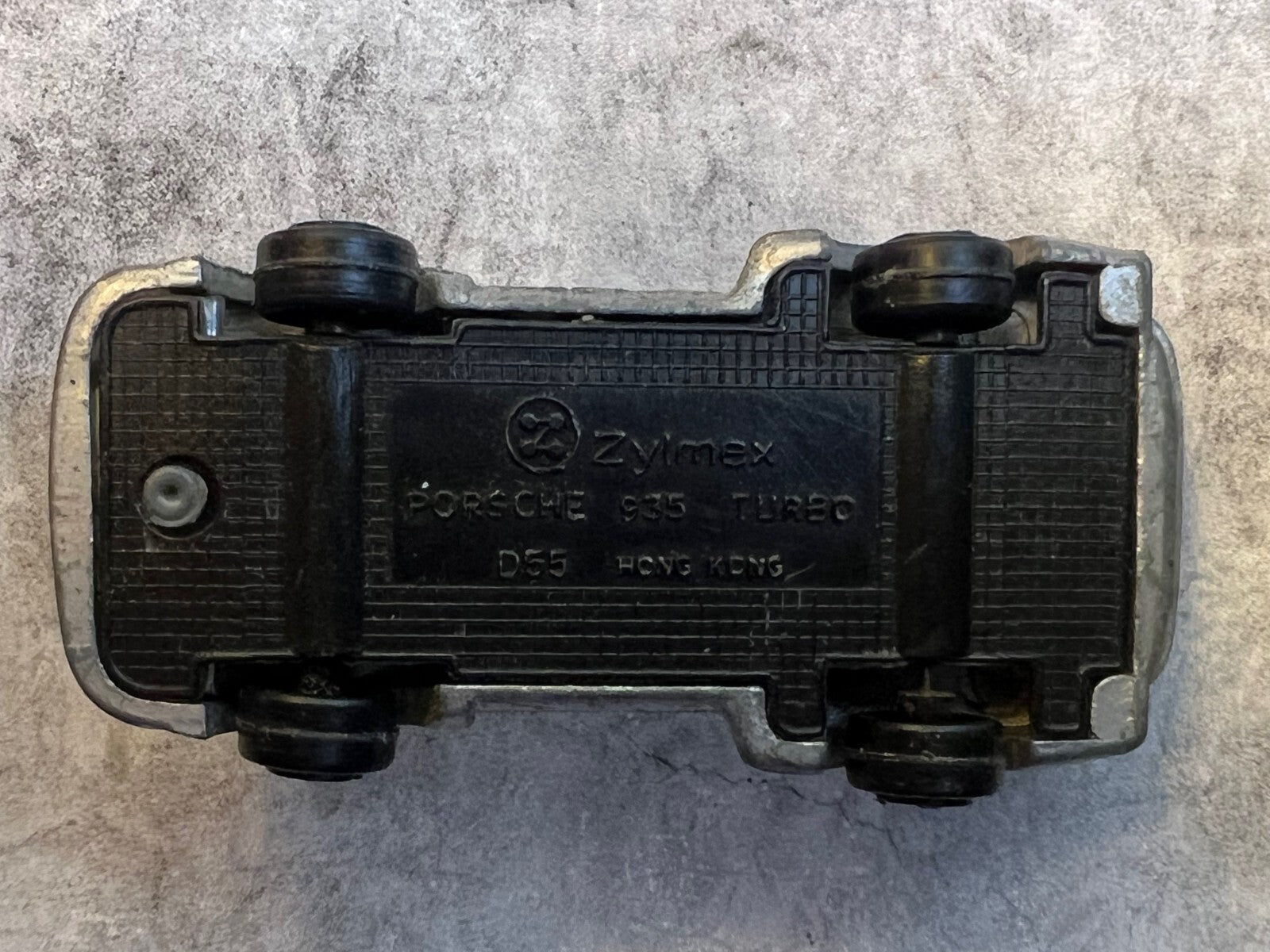 🇩🇪🇩🇪Vintage 1980s Zylmex Zee Toys D55 Porsche 935 Turbo Silver C7🇩🇪🇩🇪