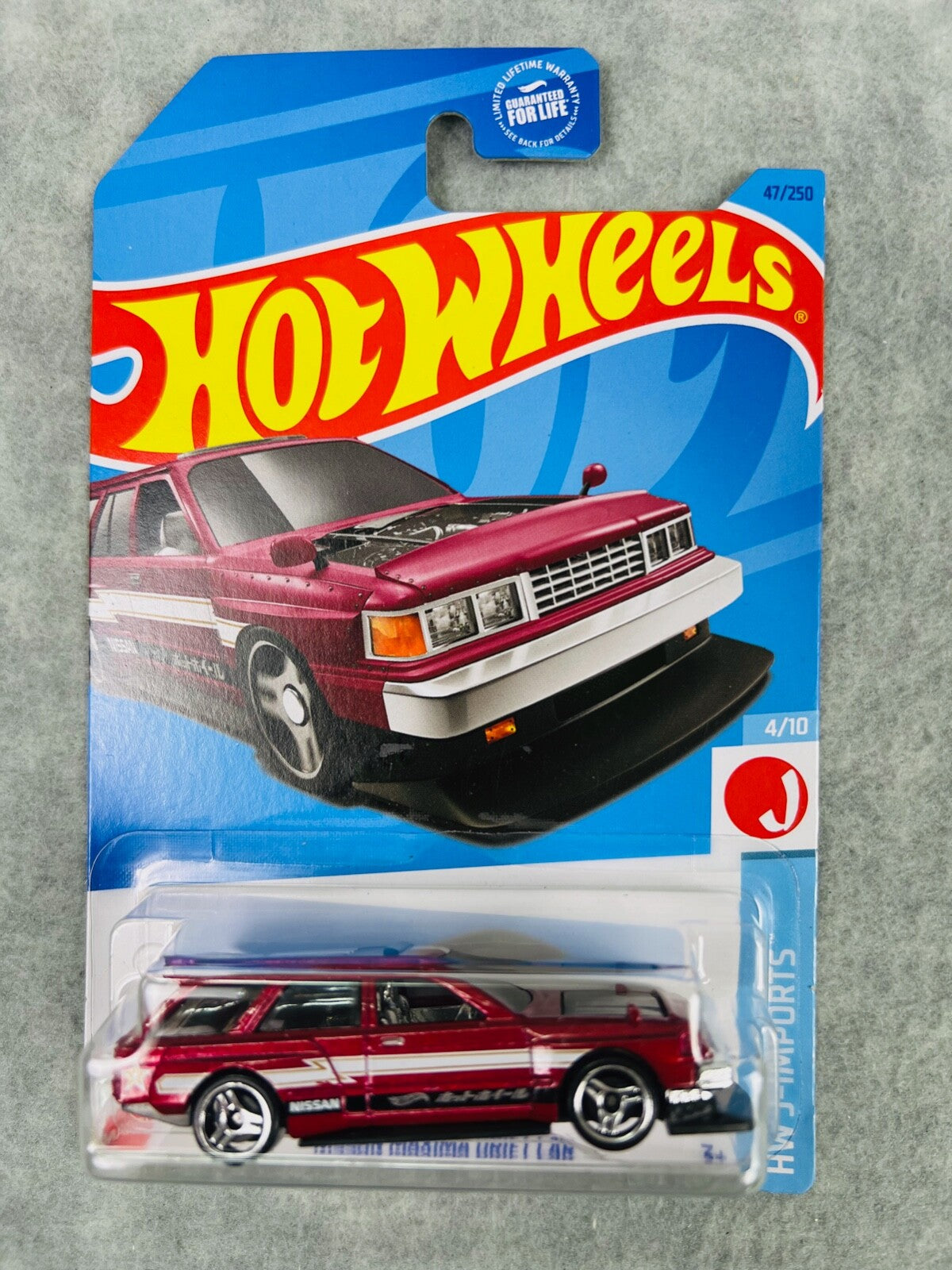 🎌🎌🎌Hot Wheels Nissan Maxima Drift Car Red, HW J-Imports H24🎌🎌🎌