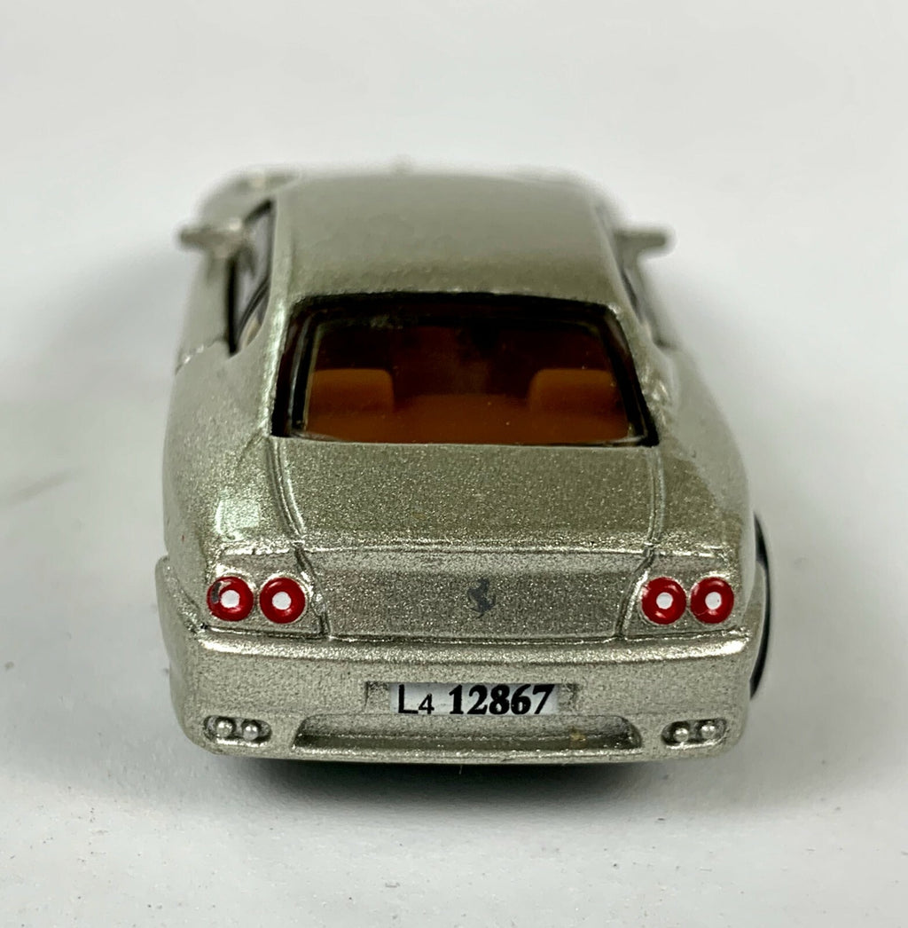 Matchbox 2000 Worldwide Wheels series, #82 Ferrari 456 GT in Silver paint LOOSE