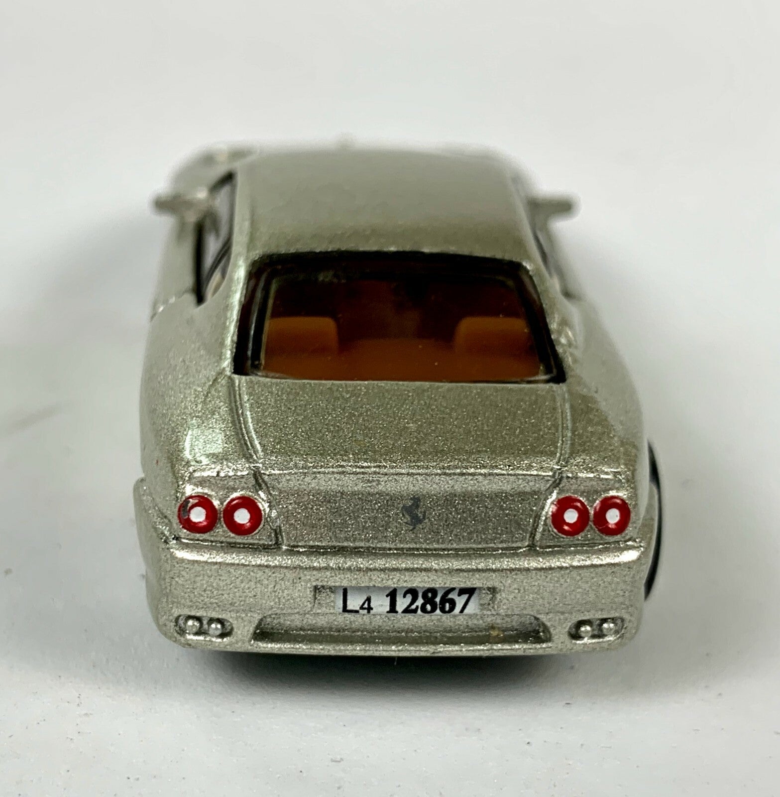 Matchbox 2000 Worldwide Wheels series, #82 Ferrari 456 GT in Silver paint LOOSE