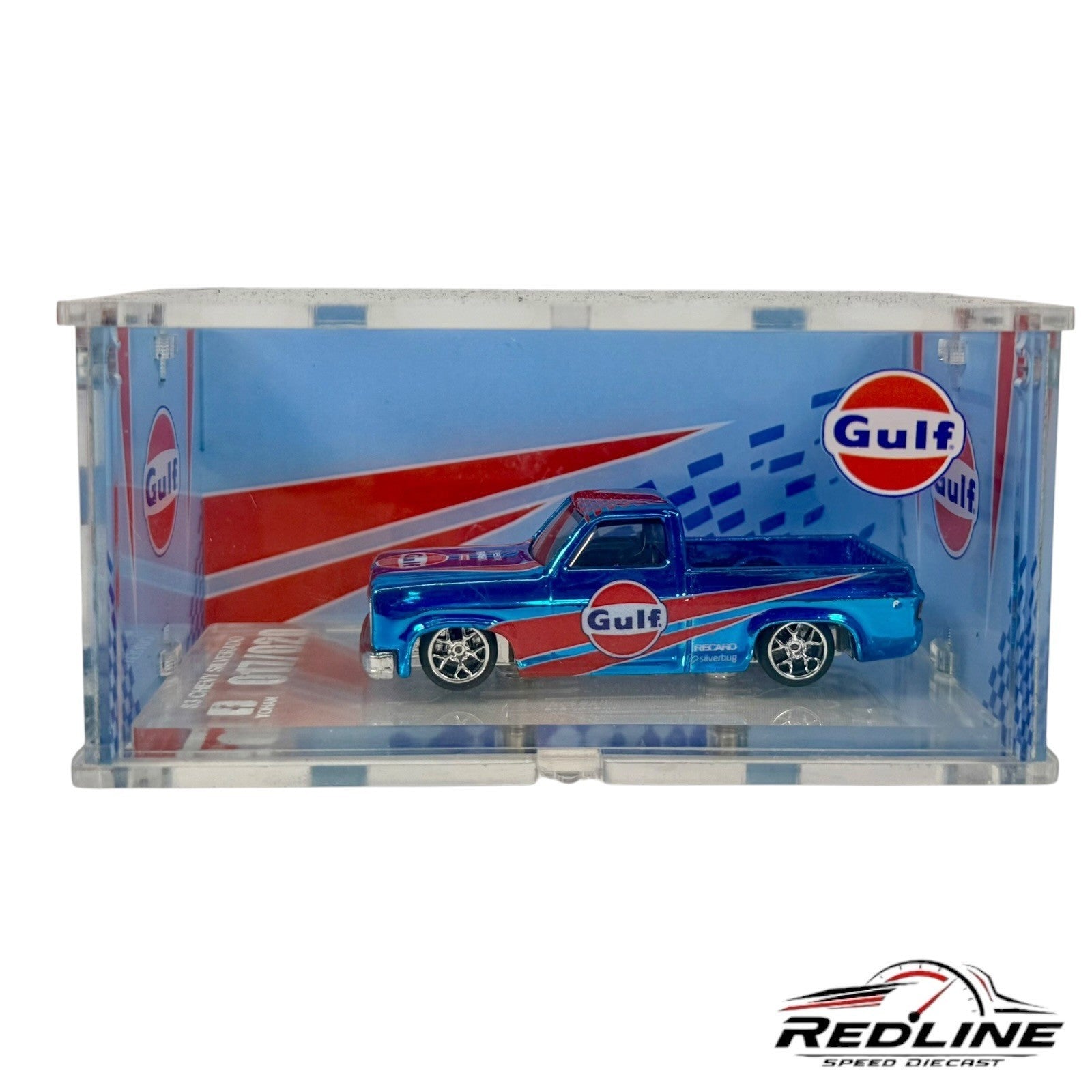 🇺🇸Hot Wheels 1983 Chevy Silverado Yohan Custom Gulf  17/20 H31🇺🇸