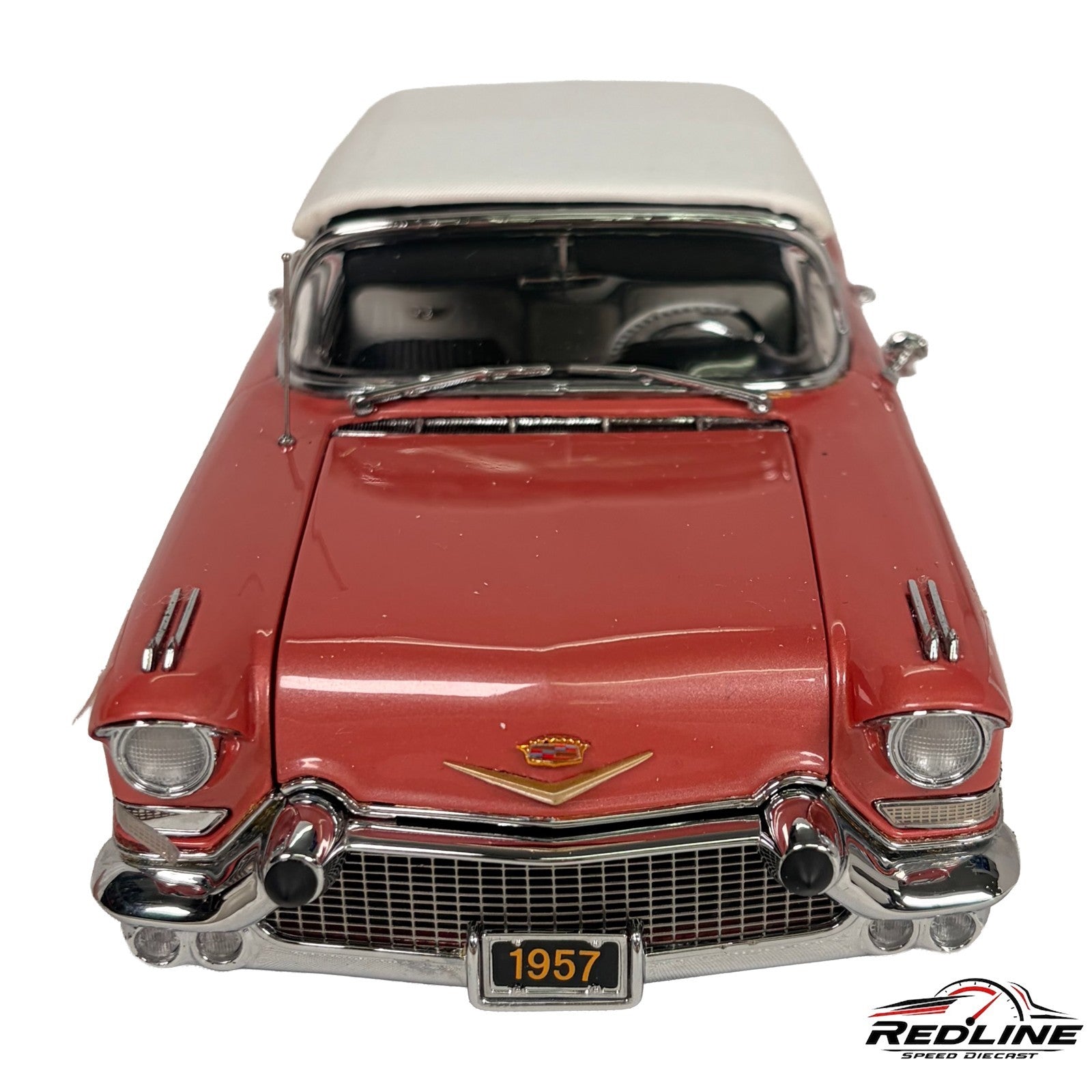 🇺🇸🇺🇸Danbury Mint 1957 Cadillac Eldorado Biarritz Convertible 1:24 C2🇺🇸🇺🇸