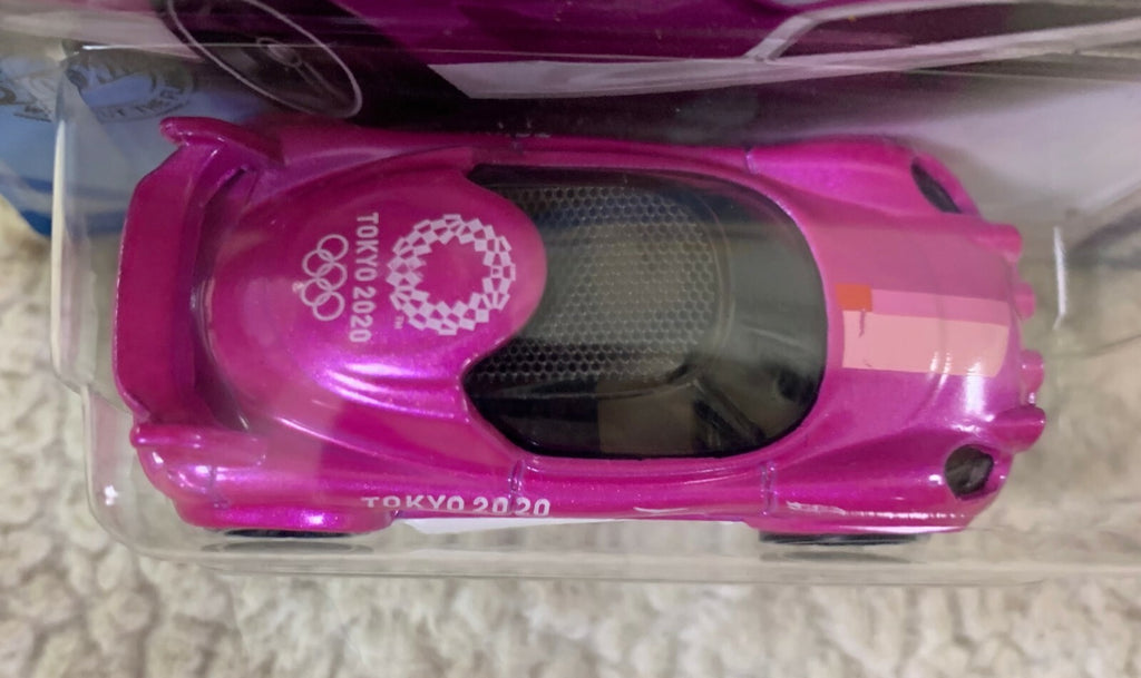 ***2020 Hot Wheels Tokyo Olympic Games Short Card Hi Beam (PINK) 155/250  HW06**