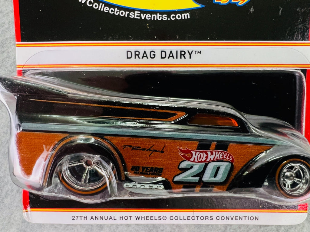 🔥🔥🔥Hot Wheels 27th Annual Collectors Convention Drag Dairy H29🔥🔥🔥
