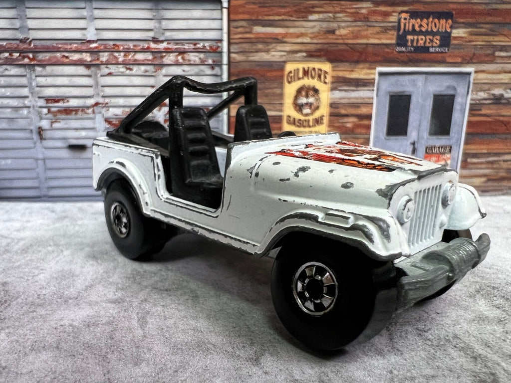 🔥🔥🔥Hot Wheels Jeep CJ-7  No 3259 1981 Hong Kong C12🔥🔥🔥