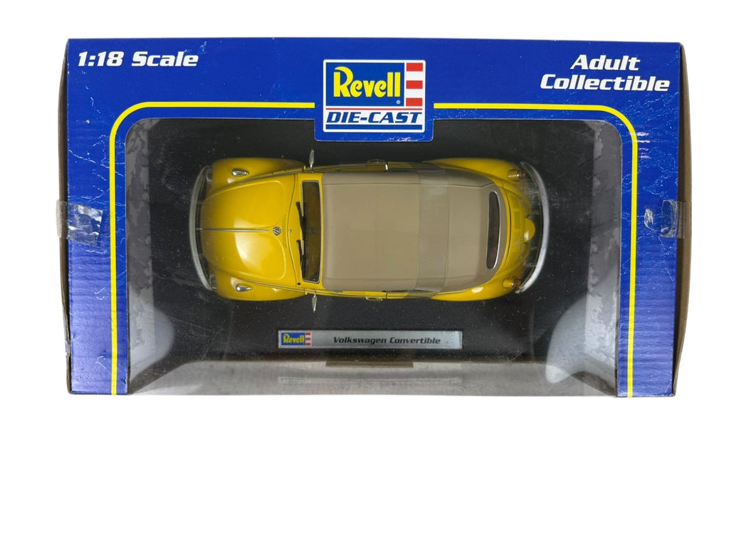 🇩🇪🇩🇪Revell Volkswagen Convertible Yellow 1:18 B3🇩🇪🇩🇪