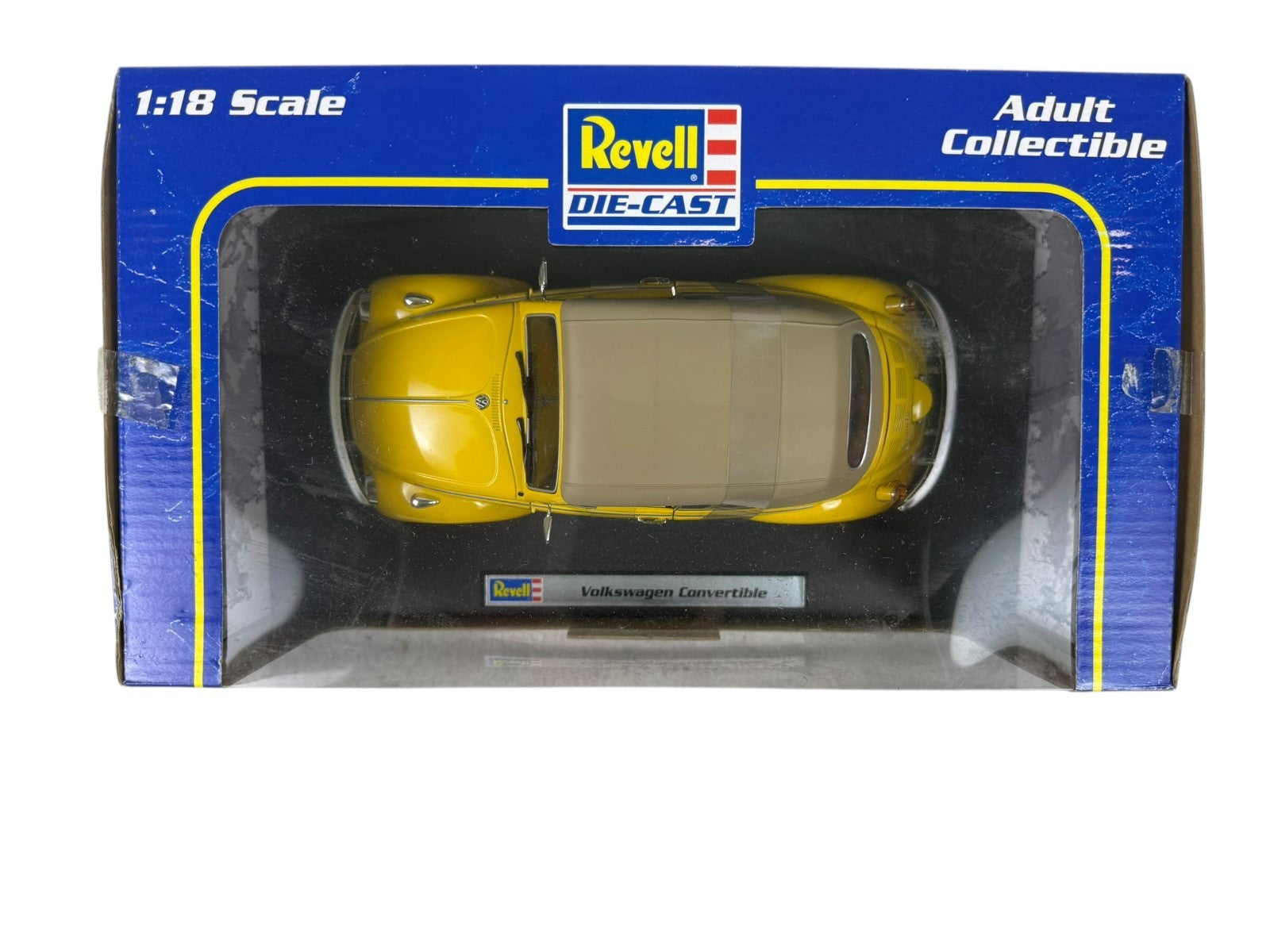 🇩🇪🇩🇪Revell Volkswagen Convertible Yellow 1:18 B3🇩🇪🇩🇪