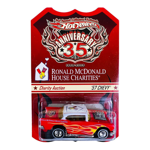 🔥Hot Wheels 3rd Annual Collectors Nationals Ronald McDonald House ‘57 Chevy H29