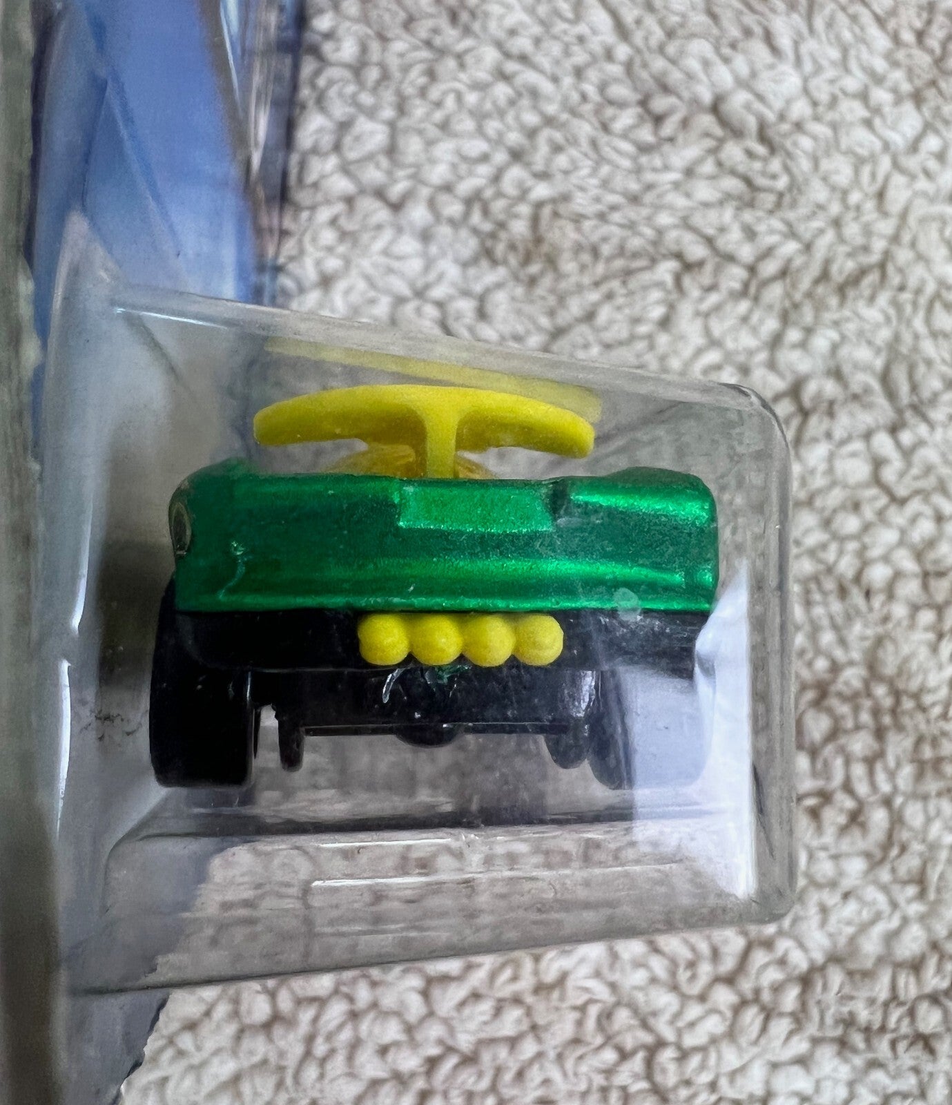 2003 Hot Wheels #185 Track Aces 9/10 FLASHFIRE Green w/Gold Lace Spoke Wheels H2