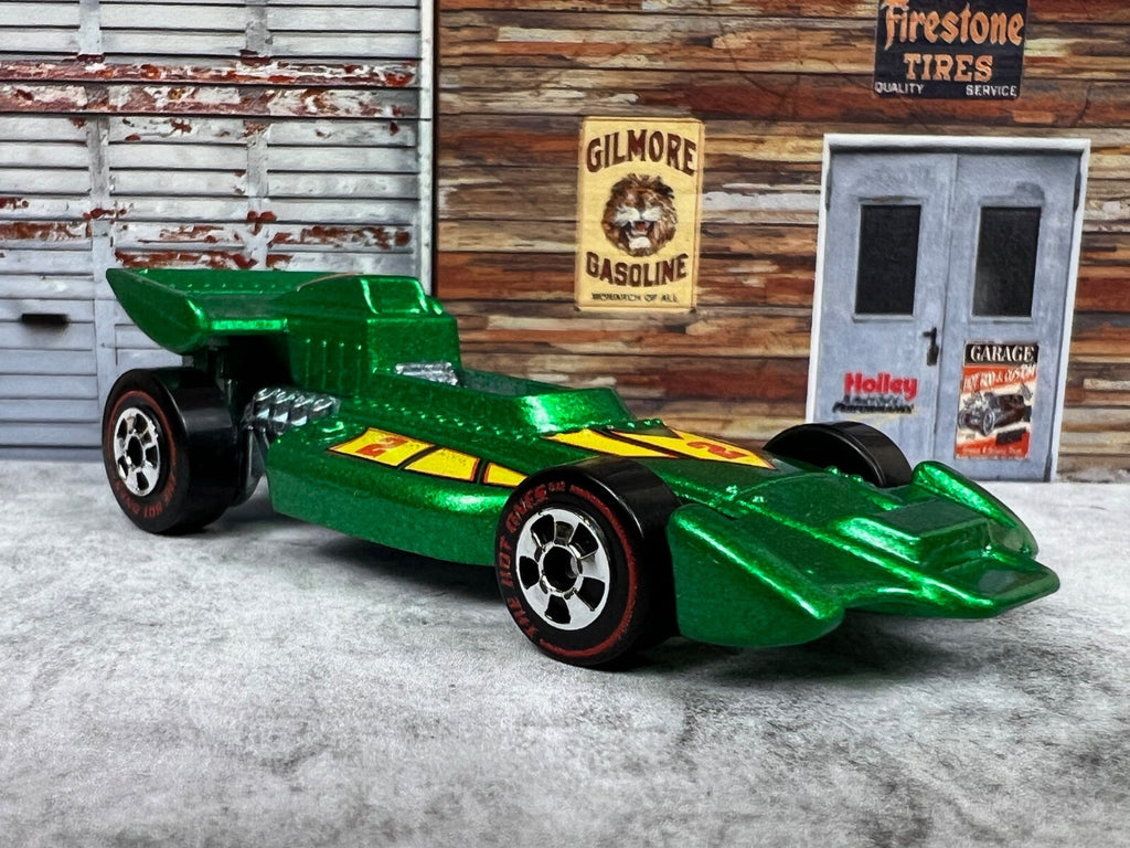 🔥🔥🔥Hot Wheels The Hot Ones Pontiac Banshee Redline Chase Light Green🔥🔥🔥
