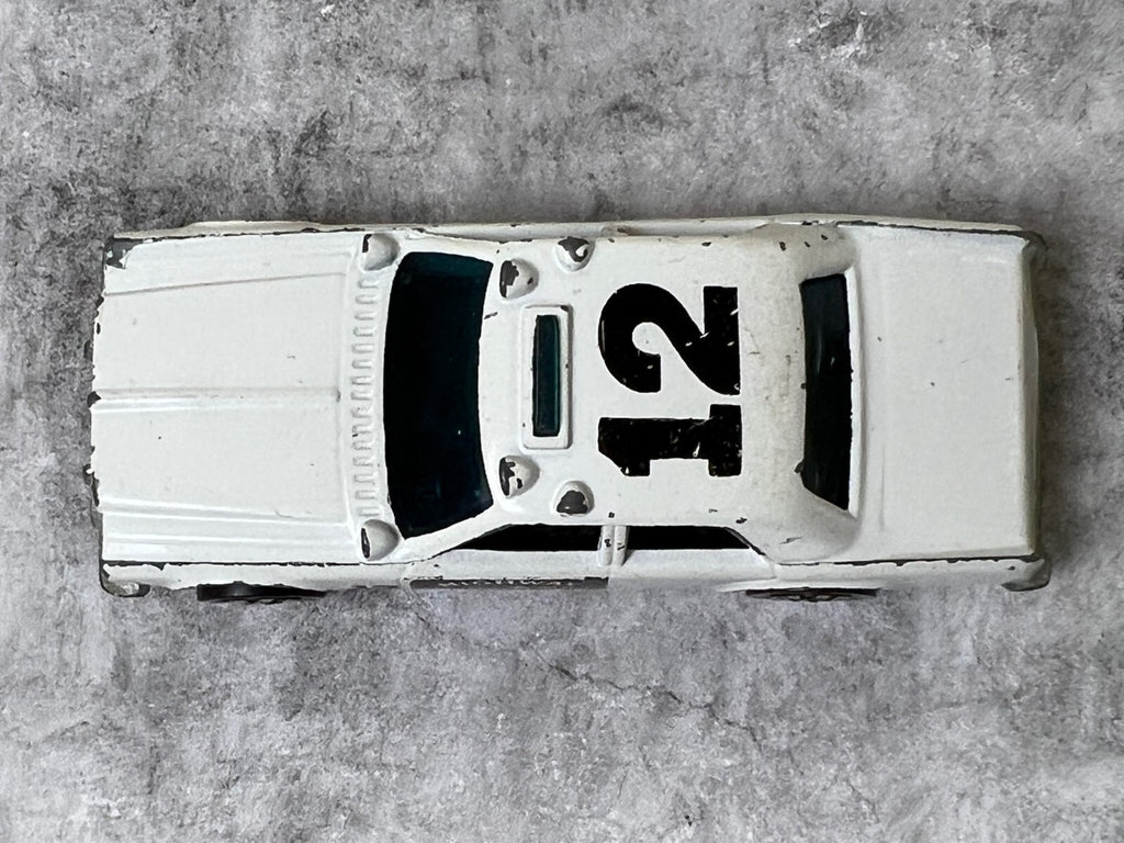 🚔🚔HOT WHEELS White 1977 Police Car Number 12 Highway Patrol C1🚔🚔