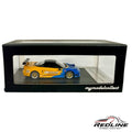 🎌My Model Collect Yellow NSX MK1 (NA1) Spoon Racing Yellow/Blue 1:64 H36🎌