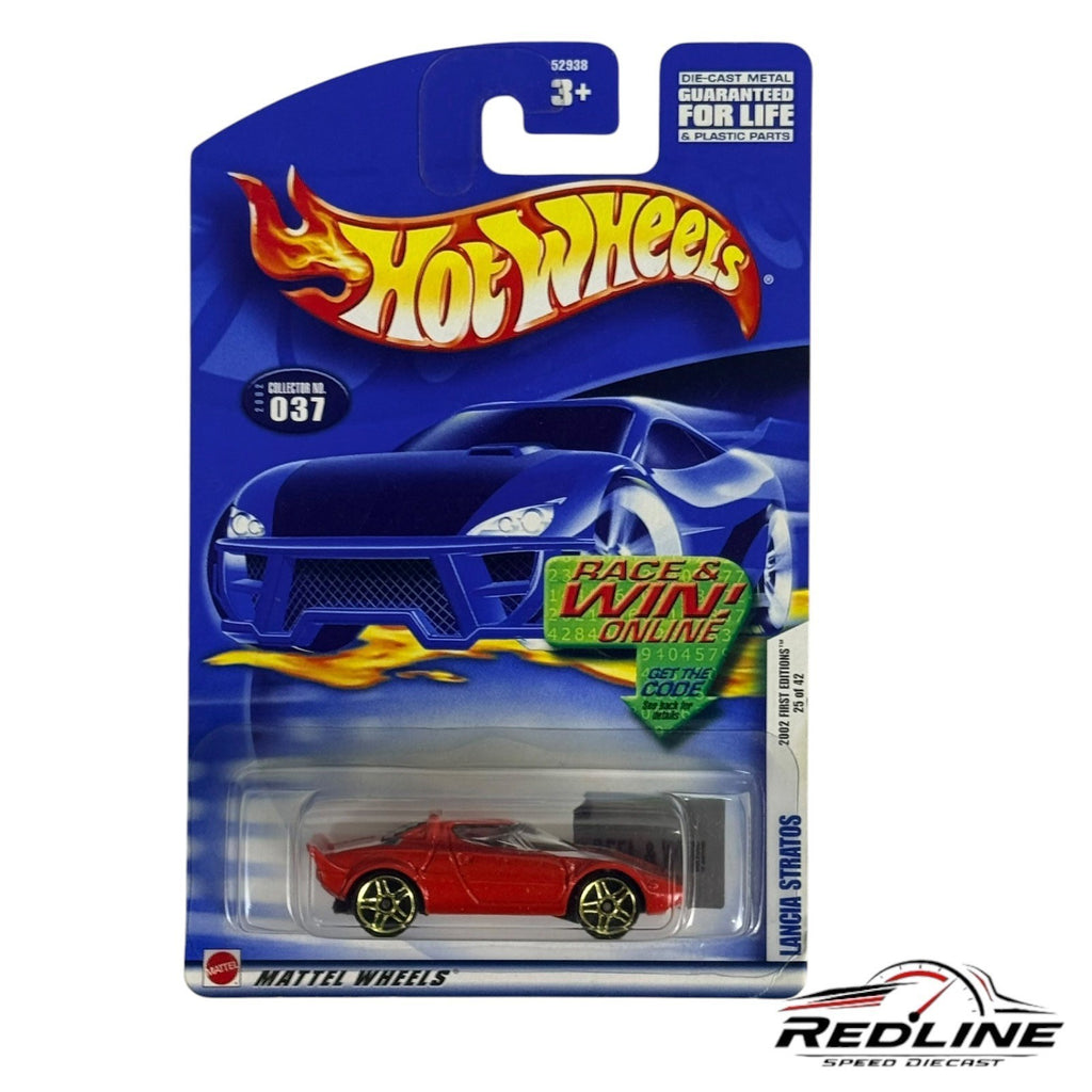 🔥🔥Hot Wheels 2002 First Editions  Lancia Stratos 037  H30🔥🔥