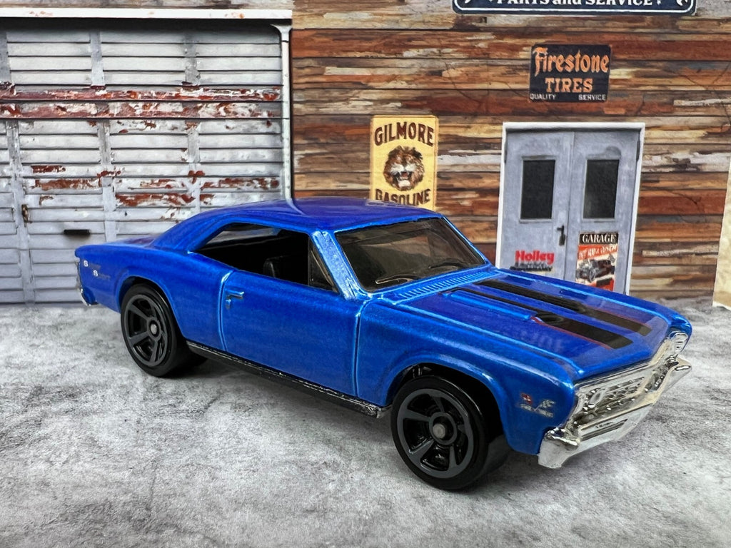 🇺🇸🇺🇸🇺🇸Hot Wheels 2021 ‘67 Chevelle SS 396 Blue R6458 C8🇺🇸🇺🇸🇺🇸