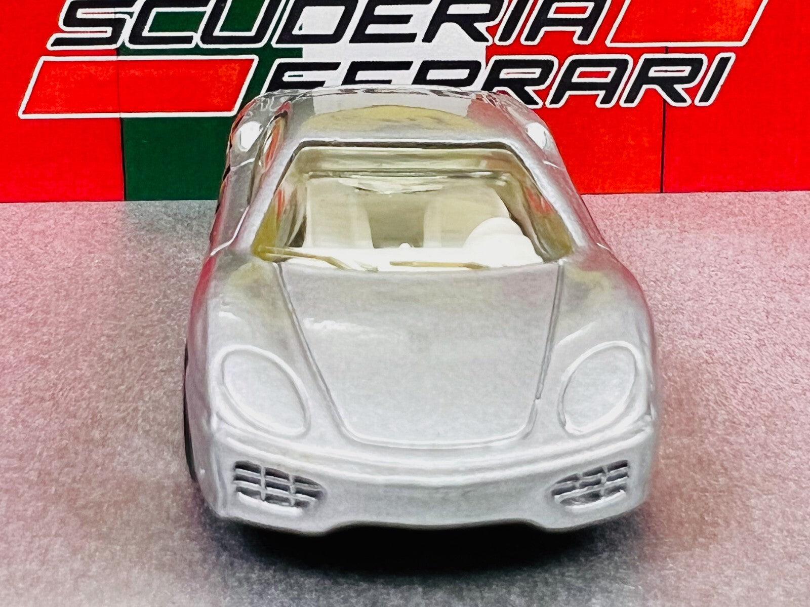 🇮🇹🇮🇹 Hot Wheels World Racers Ferrari 360 Modena Silver LOOSE C14🇮🇹🇮🇹