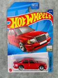 🇩🇪🇩🇪🇩🇪Hot Wheels Factory Fresh Mercedes-Benz 500 E Red H24🇩🇪🇩🇪🇩🇪