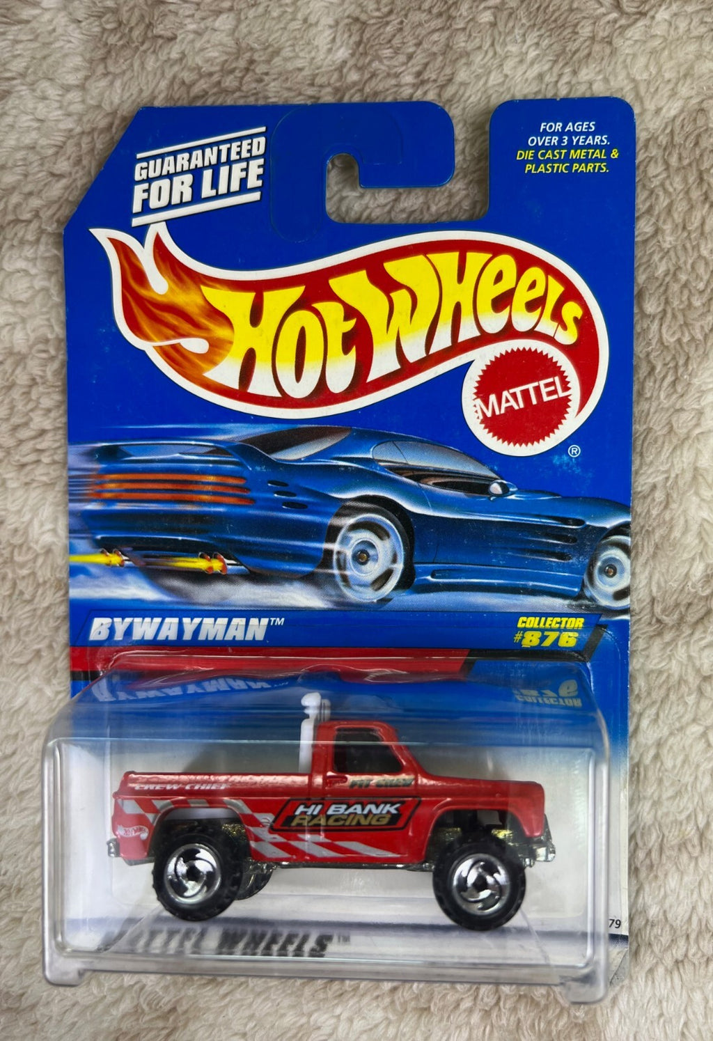 🔥🔥🔥🔥Hot Wheels Bywayman 1998 Collector's 876 Red Truck HW18🔥🔥🔥🔥