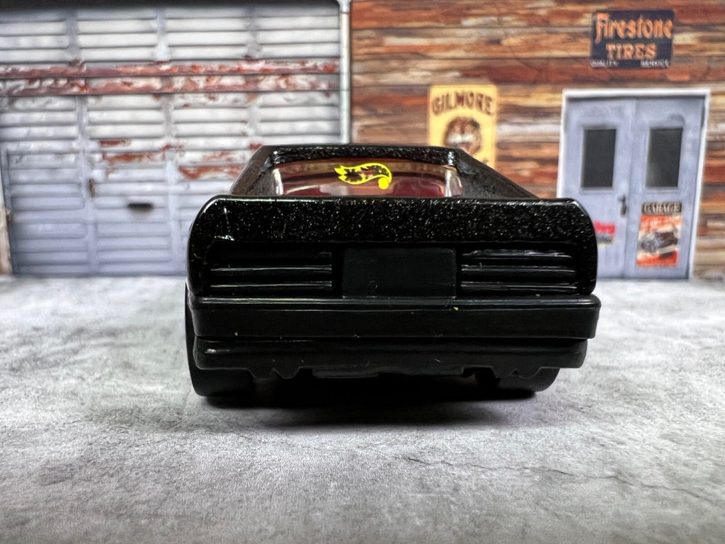 🇮🇹🇮🇹🇮🇹🇮🇹Hotwheels Ferrari 348 Black Red Interior C11🇮🇹🇮🇹🇮🇹🇮🇹