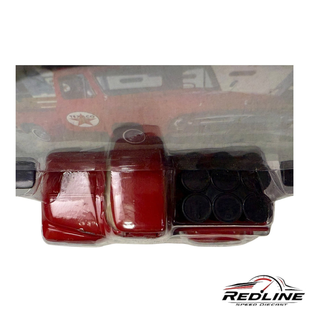 Road Champs 1:43 Classic Scenes Texaco Gas Red 1956 Ford F-100 Pickup Truck A3