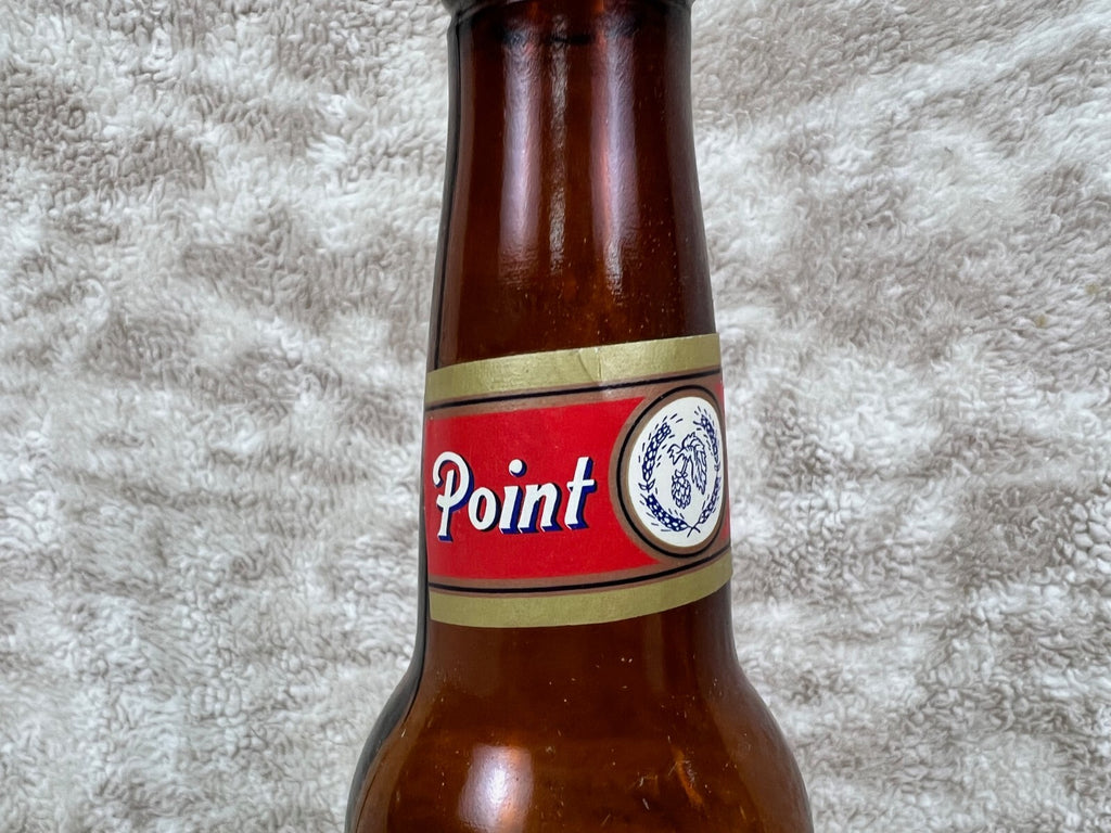 🍺🍺🍺🍺🍺Vintage 12 oz Point Beer Bottle EMPTY Brown🍺🍺🍺🍺🍺