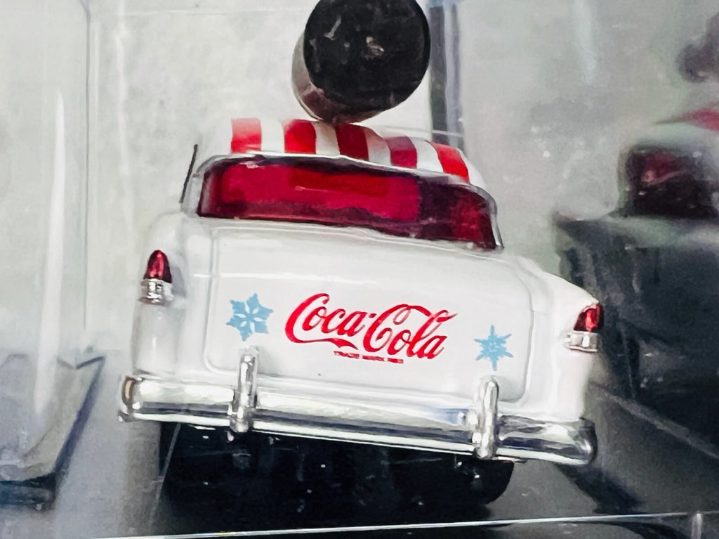 🔥🔥M2 Machines White 1955 Chevrolet Bel Air Gasser SK04 21-36 Coca-Cola HW16🔥