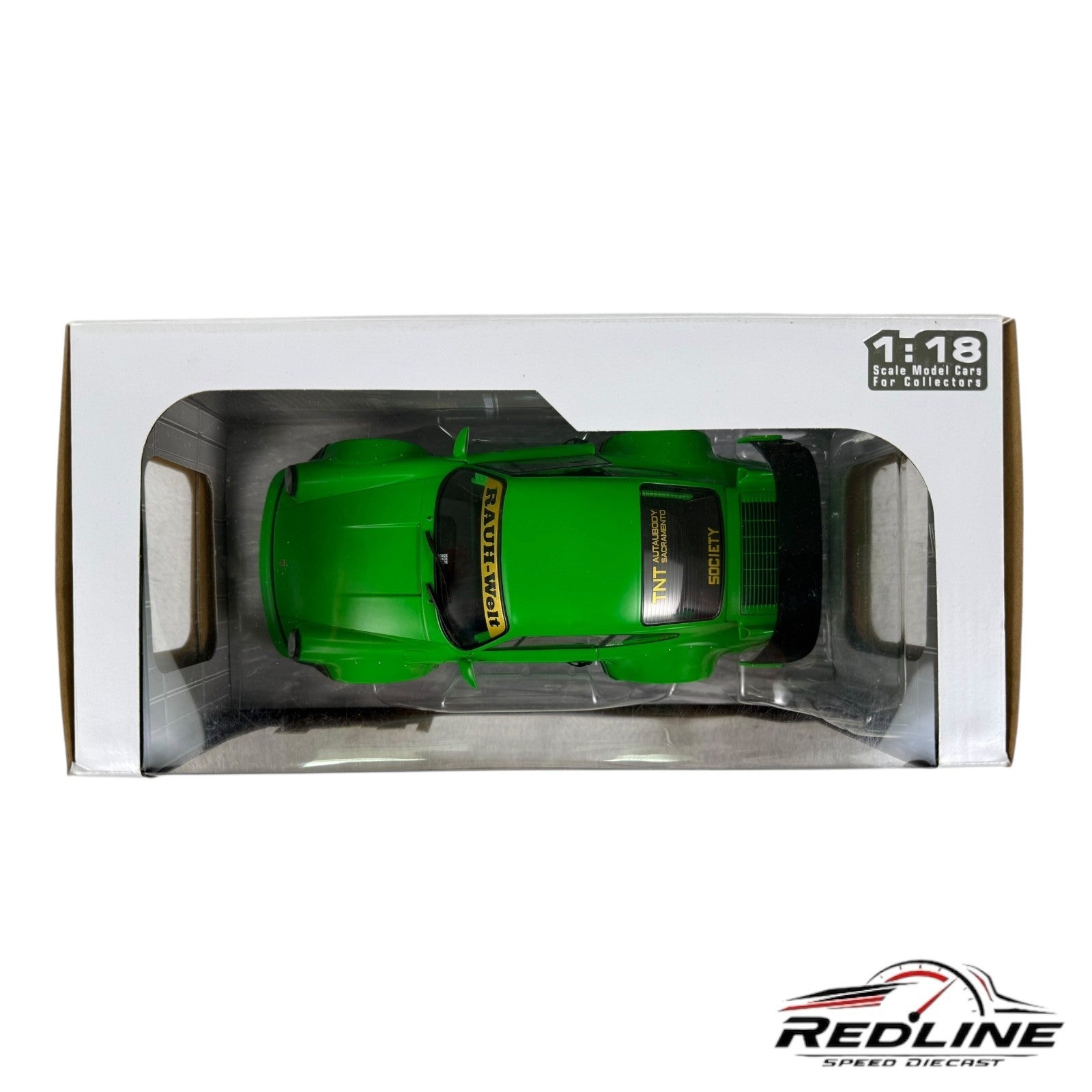 🇩🇪🇩🇪SolidoPorsche 911 RWB 964 Pandora One Green 1:18 A1🇩🇪🇩🇪