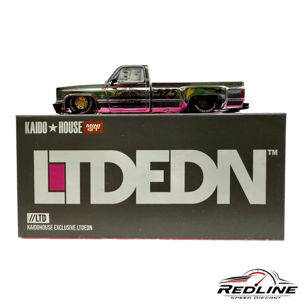 🇺🇸KAIDO House LTDEDN Chrome Silverado Dually Hot Rod Fuji Speedway H1🇺🇸