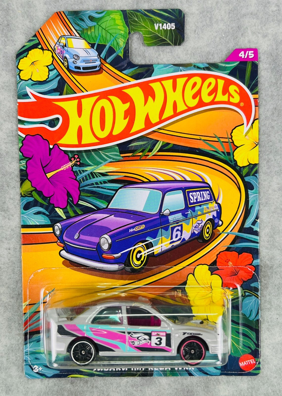 🏁🏁🏁Hot Wheels Spring Racing Subaru Impreza WRX H29🏁🏁🏁