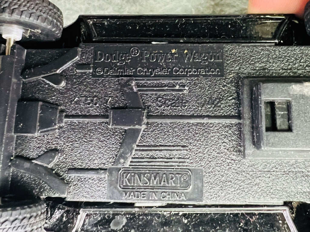 🇺🇸🇺🇸🇺🇸KINSMART Dodge Power Wagon Pickup 1:42 BLACK 🇺🇸🇺🇸🇺🇸