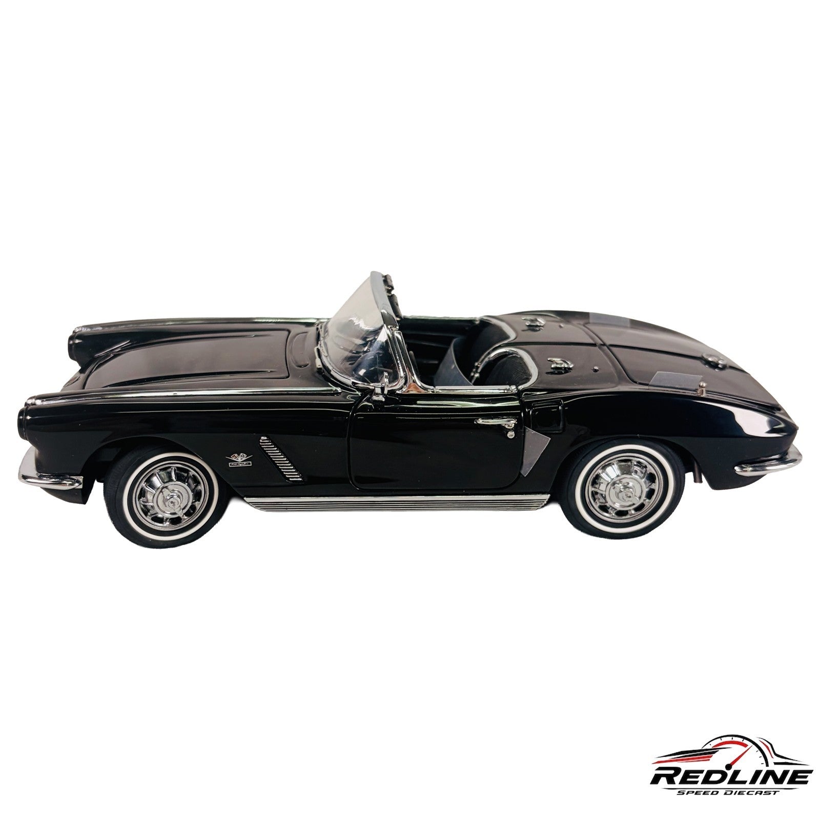🇺🇸🇺🇸Danbury Mint 1962 Chevrolet Corvette Black 1:64🇺🇸🇺🇸