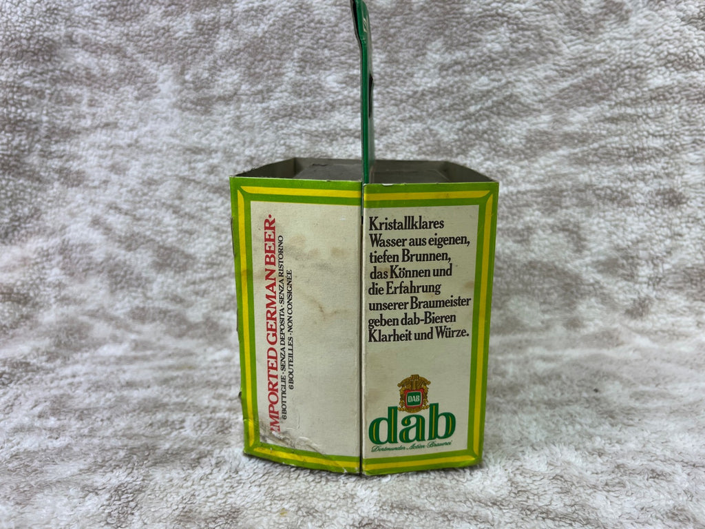 🇩🇪🍺🍺🍺 Vintage Dab Beer  12 Ounce Bottle Carrier🍺🍺🍺🇩🇪