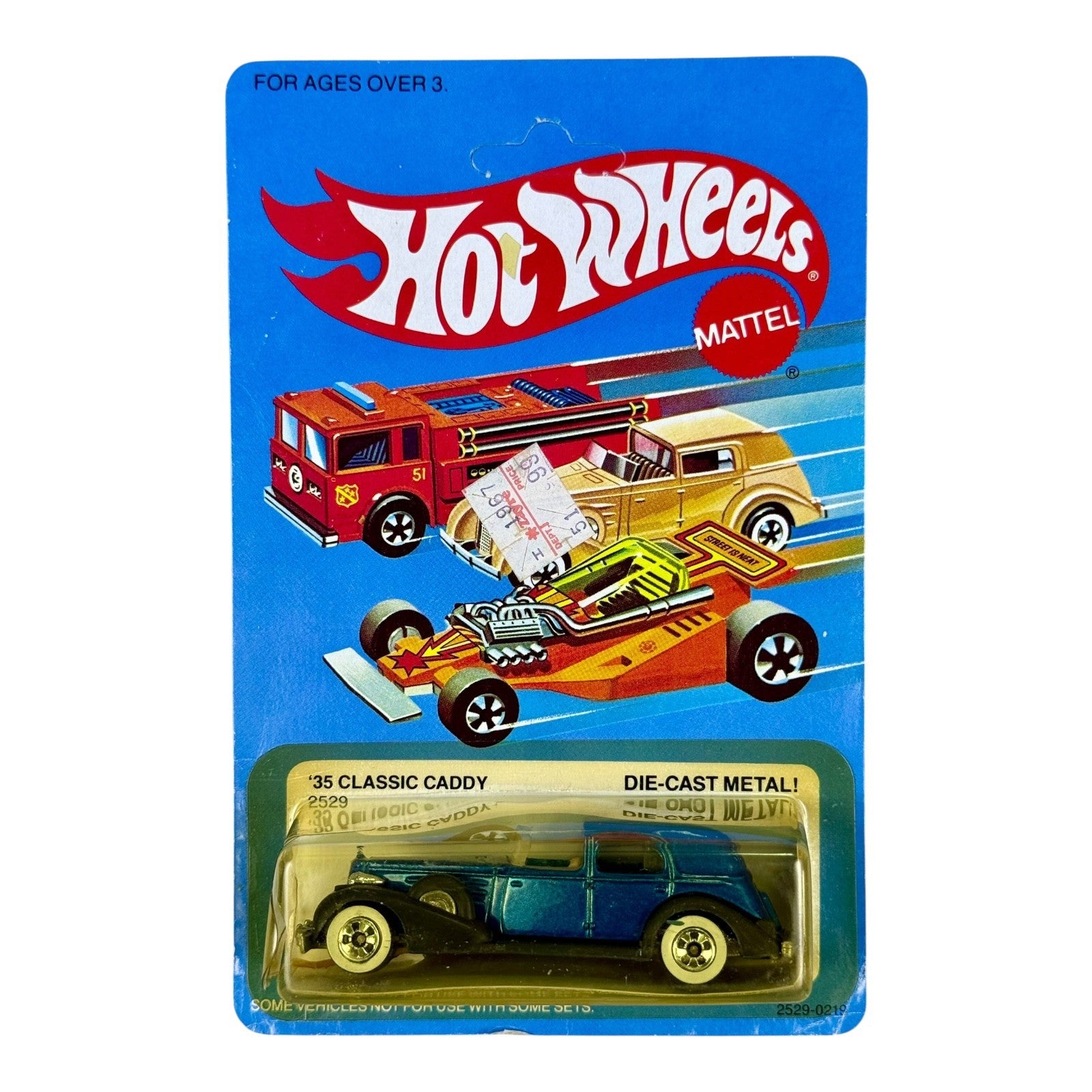 🔥🔥🔥Hot Wheels 1935 Classic Caddy  2529 1982 Blue 1:64 H22🔥🔥🔥