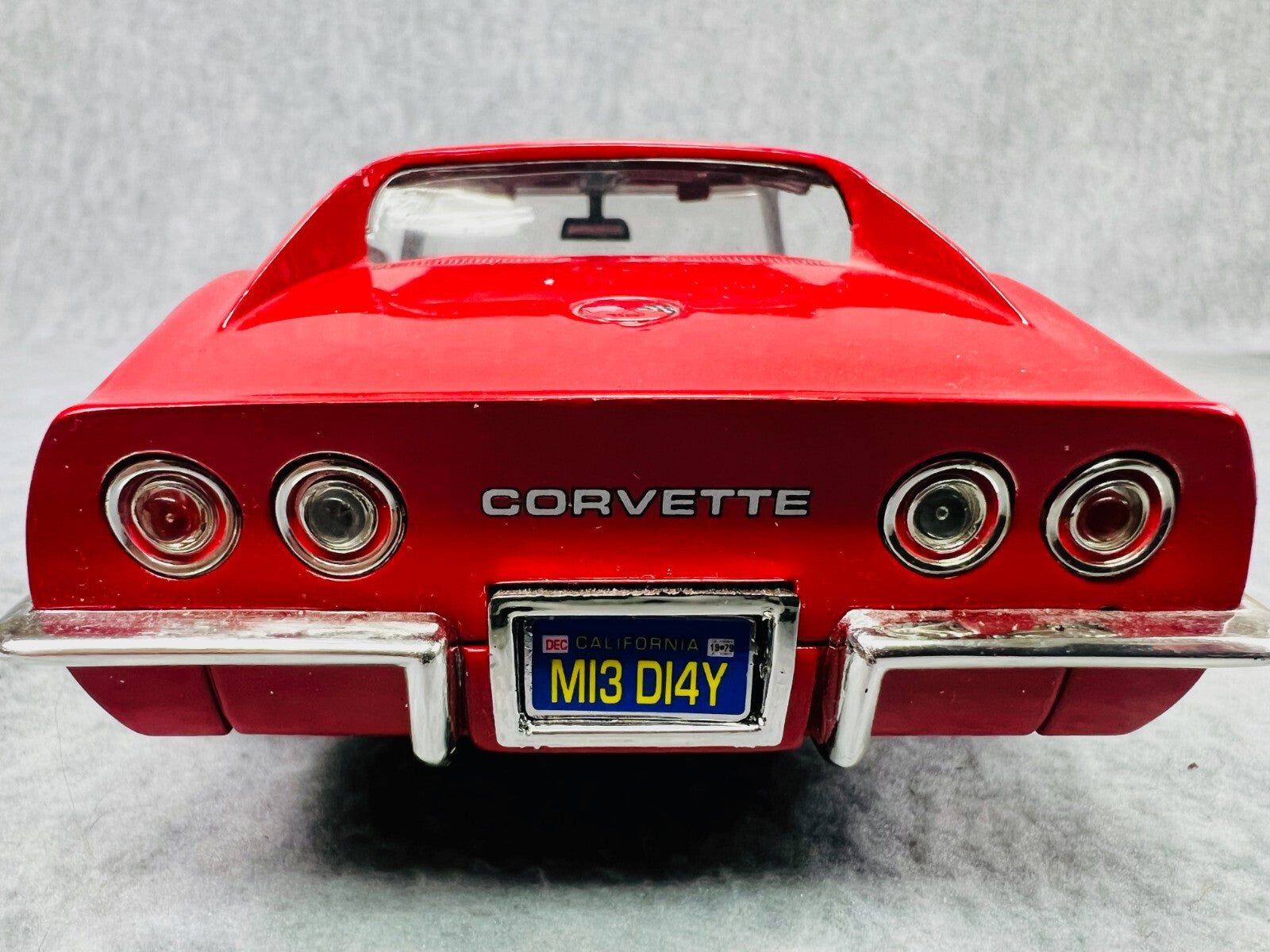🦅🦅🦅Hot Wheels Red 1969 Chevy Corvette ZL1 427 Stingray 1:18 Scale🦅🦅🦅