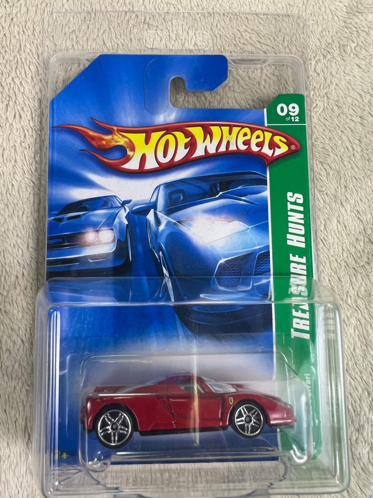 🇮🇹🇮🇹Hot Wheels Treasure Hunts Enzo Ferrari Red Seats w/Case H23🇮🇹🇮🇹
