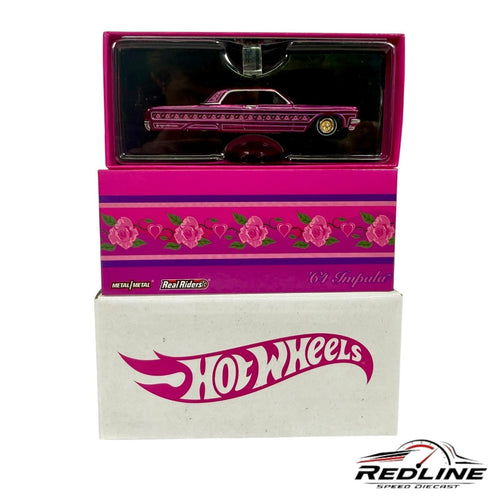 🔥Hot Wheels 2021 RLC Chevrolet 64 Impala Low rider Pink Gypsy Rose 818/20K H31