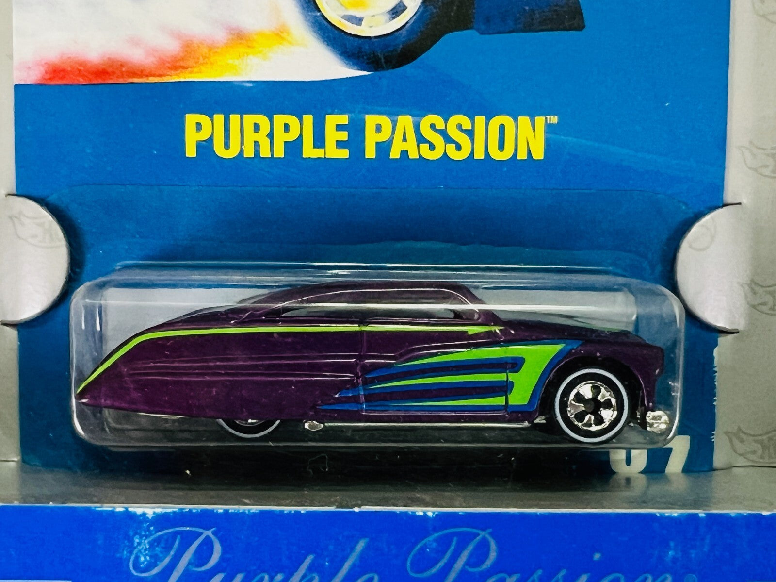 🔥Hot Wheels 30 Years Authentic Commemorative Replica Purple Passion 1990🔥
