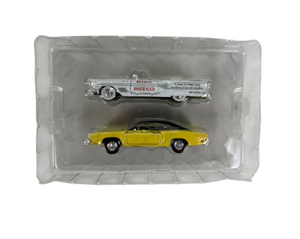 Road Champs 58 Bonneville Official Indianapolis Pace Car & "69 CHARGER 1:43 A3