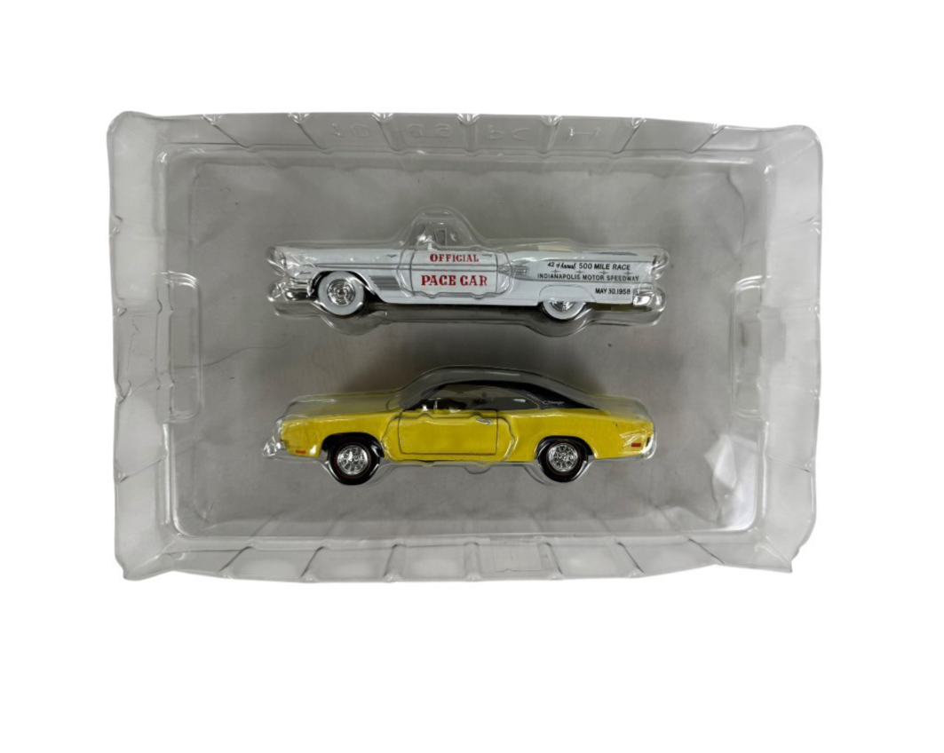 Road Champs 58 Bonneville Official Indianapolis Pace Car & "69 CHARGER 1:43 A3