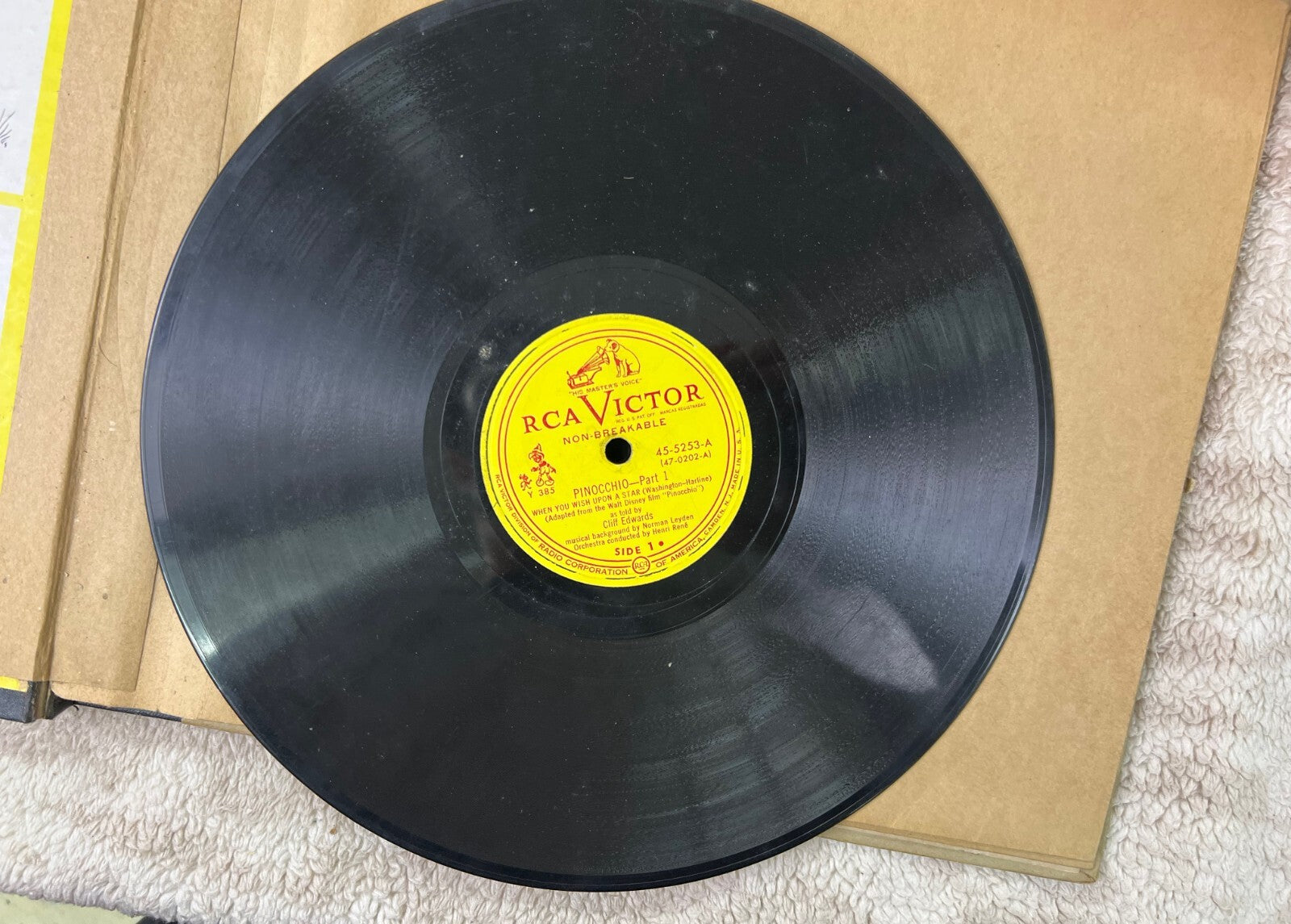 🔥Capitol Presents Bugs Bunny Looney Tunes & Merrie Melodies 78 RPM Mel Blanc🔥