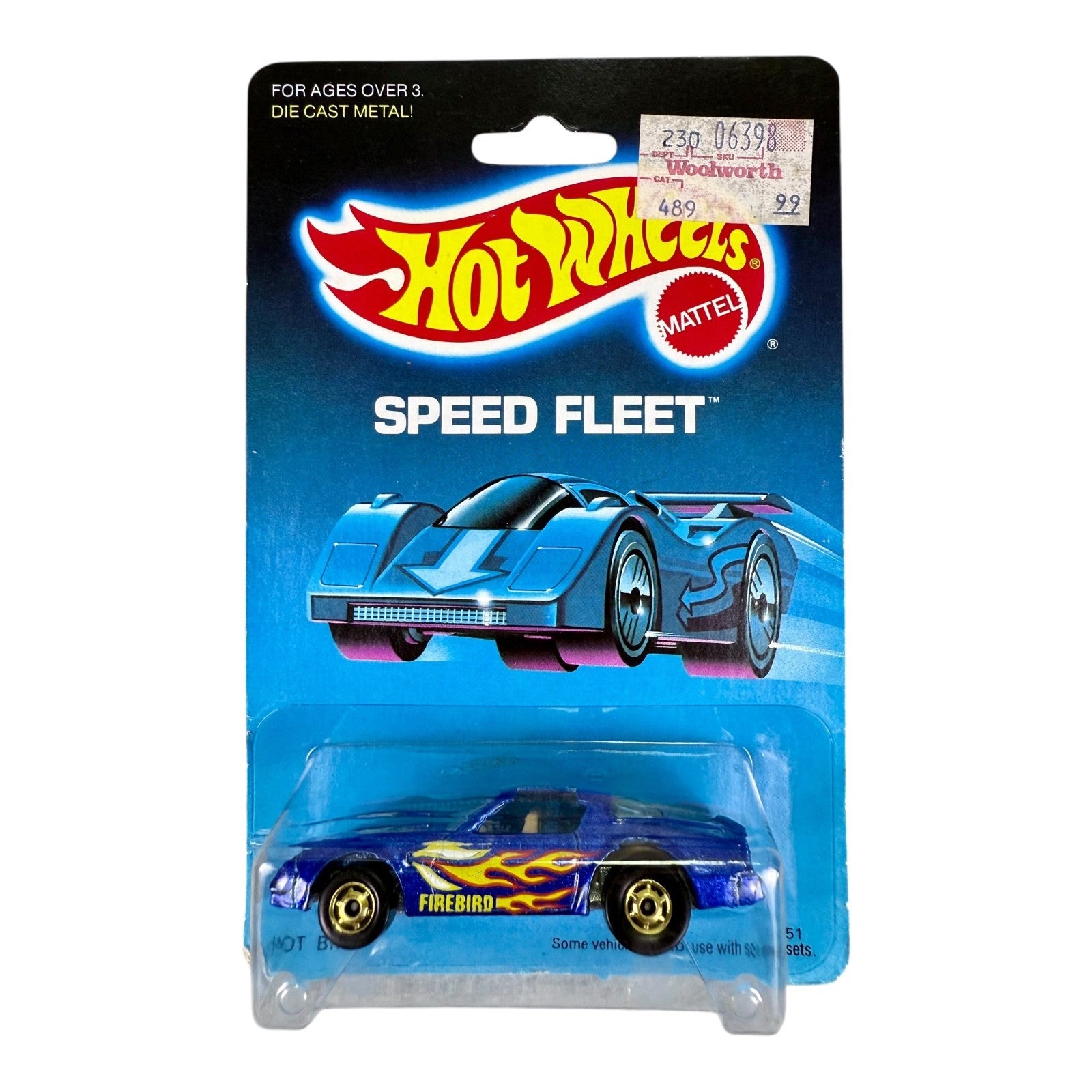 🦅🦅🦅Vintage Hot Wheels Speed Fleet Blue Hot Bird H22🦅🦅🦅