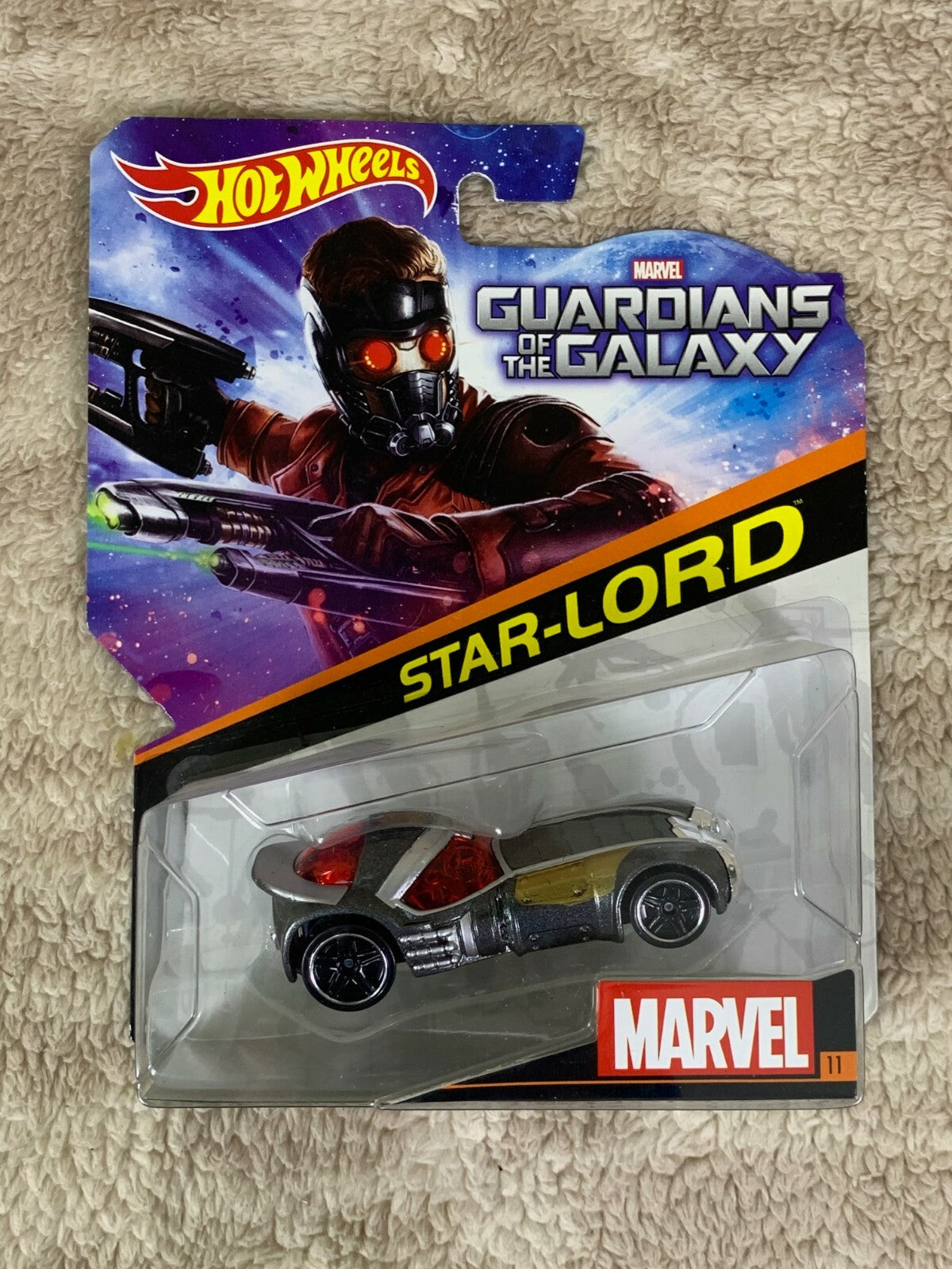Hot Wheels Marvel Character Cars. Guardians of the Galaxy Vol 2. Star-Lord. N H7