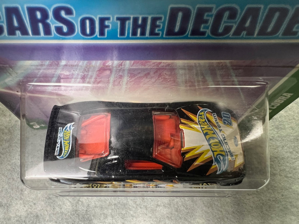 🇺🇸🇺🇸Hot Wheels Cars of the Decades-The 90s Mustang Cobra Black H23🇺🇸🇺🇸