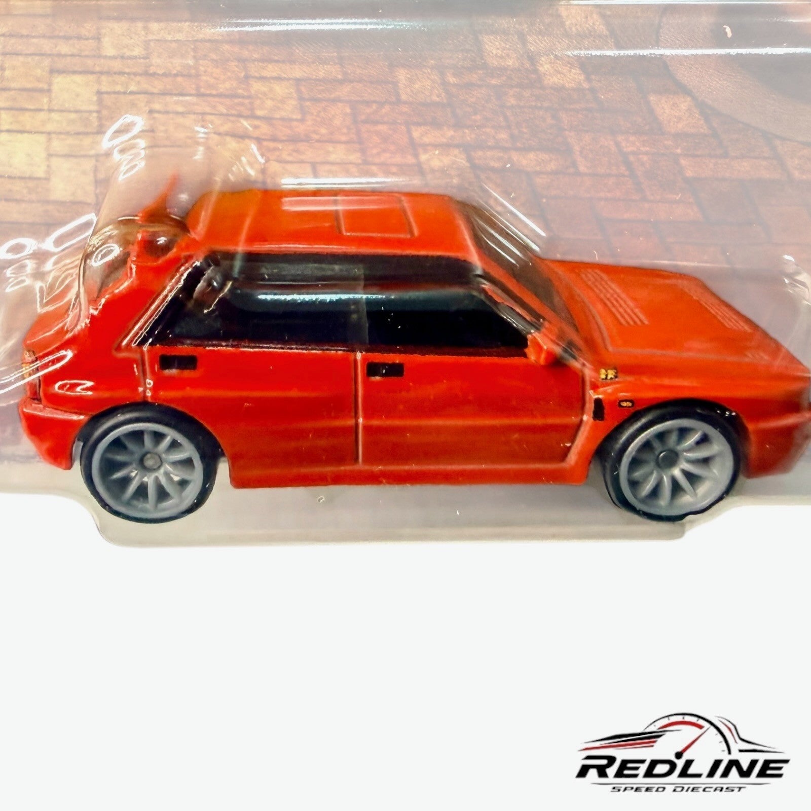 🔥Hot Wheels Premium Boulevard Lancia Delta Integrale RED H17🔥