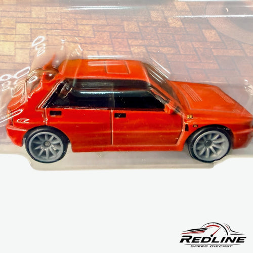 🔥Hot Wheels Premium Boulevard Lancia Delta Integrale RED H17🔥