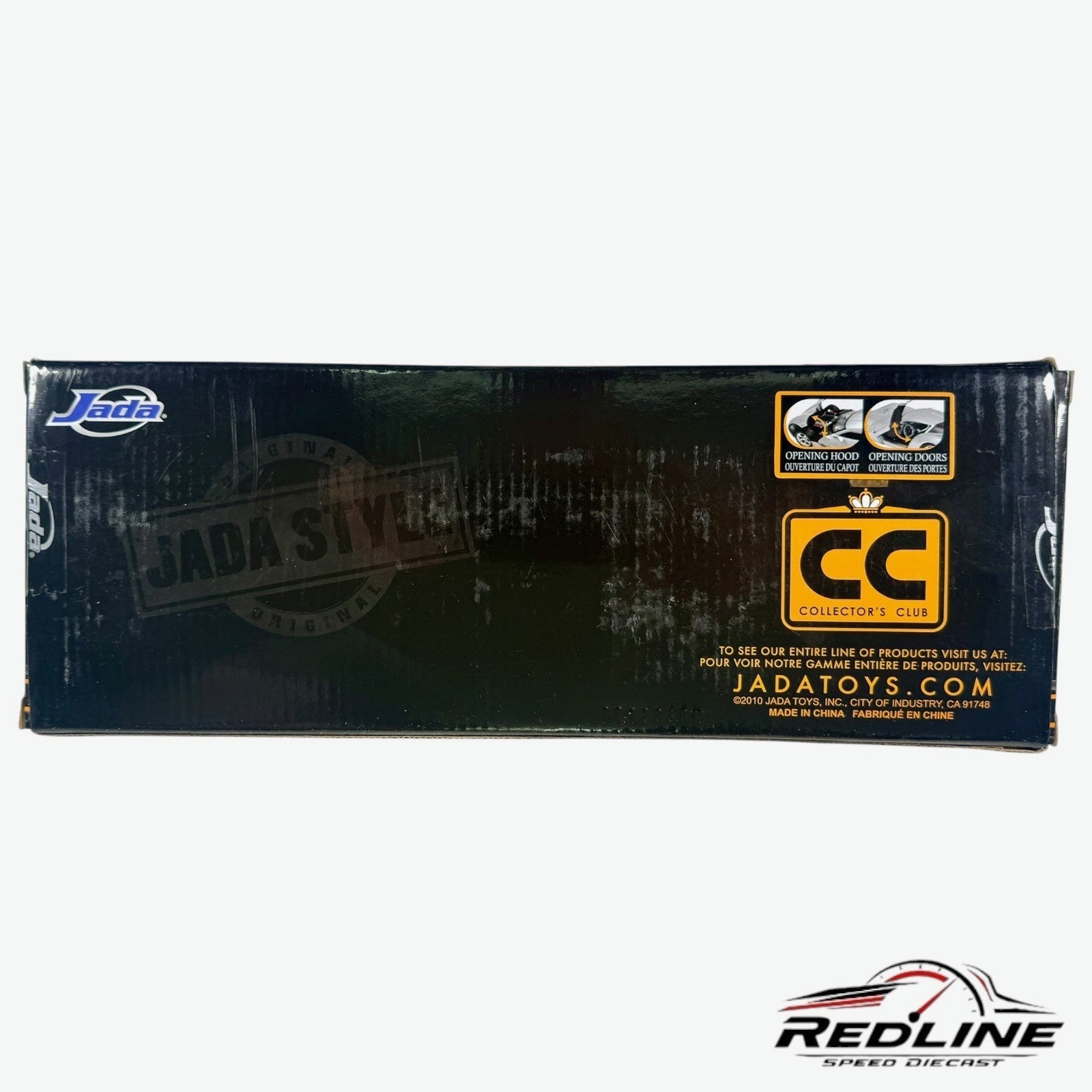 🇺🇸JADA Collector's Club  2009 Corvette Stingray Concept Red 1:18 C1🇺🇸